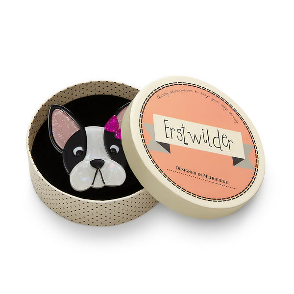 Felicia Frenchie Dog Brooch Pin Cats Like Us