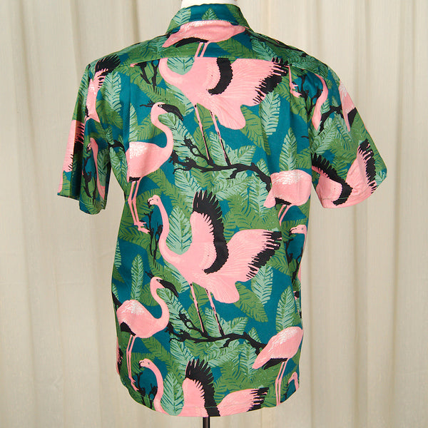 Flamingo Tiki Shirt Cats Like Us