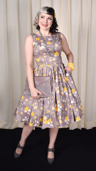 Floral Lily Swing Dress Cats Like Us