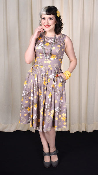 Floral Lily Swing Dress Cats Like Us