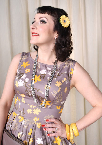 Floral Lily Swing Dress Cats Like Us