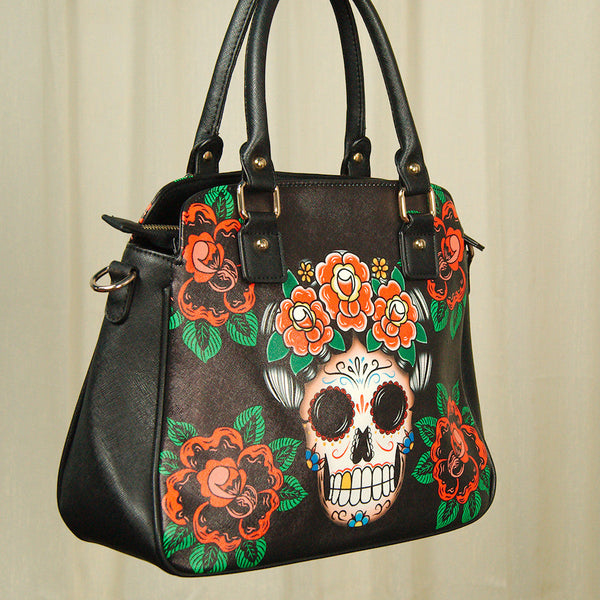 Frida Skull Handbag Cats Like Us