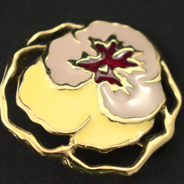 Full Bloom Pansy Avon Brooch Cats Like Us