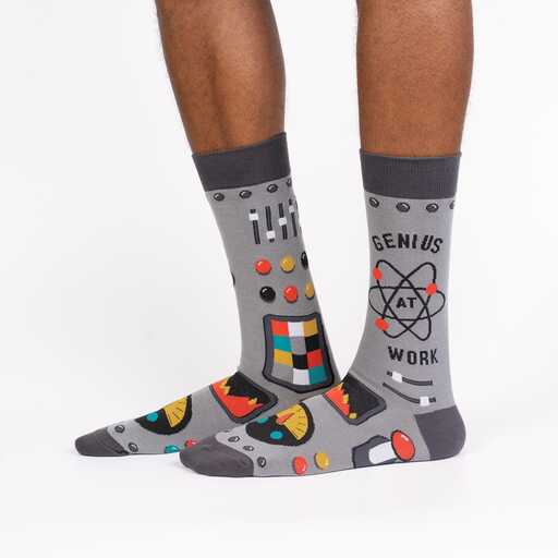 Genius at Work Crew Socks Cats Like Us