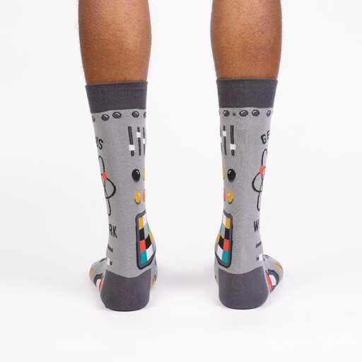 Genius at Work Crew Socks Cats Like Us