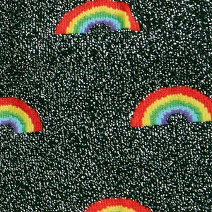 Glitter Over the Rainbow Socks Cats Like Us