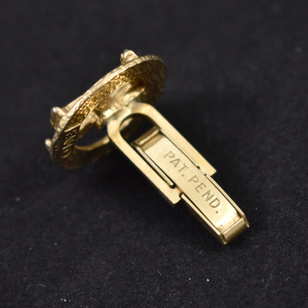Gold Bowler Vintage Cuff Links Cats Like Us