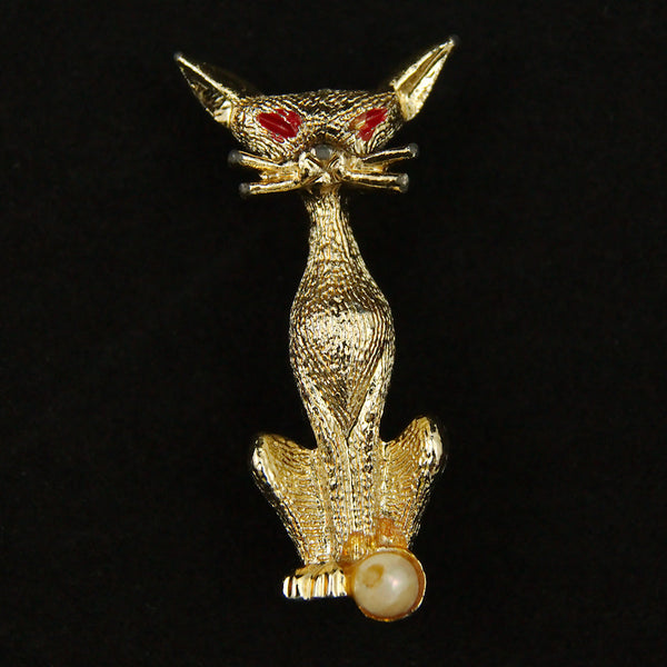 Gold Cat Scatter Pins Cats Like Us