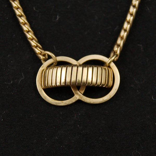 Gold Dangling Tie Bar Cats Like Us