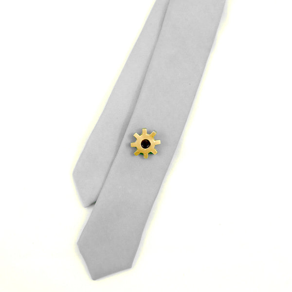 Gold Gear Tie Tack Cats Like Us