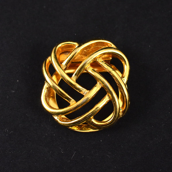 Gold Knot Scarf Clip Cats Like Us