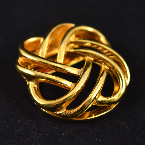 Gold Knot Scarf Clip Cats Like Us