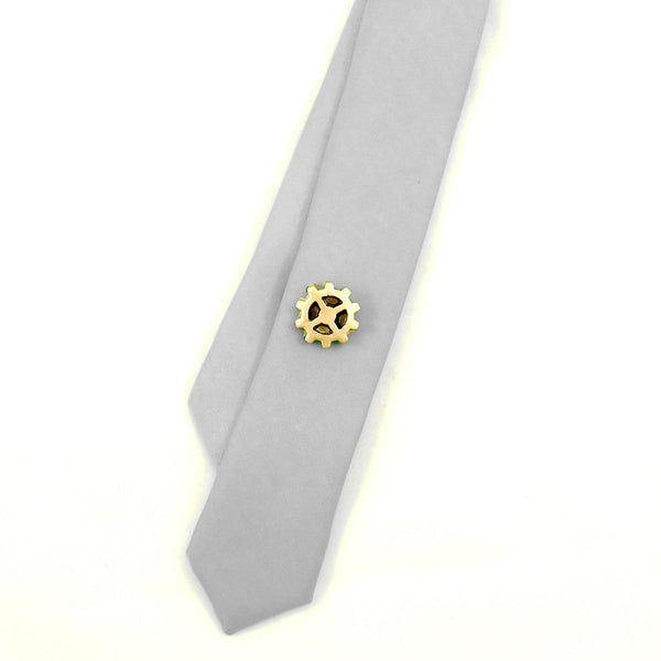 Gold Wheel Tie Tack Cats Like Us