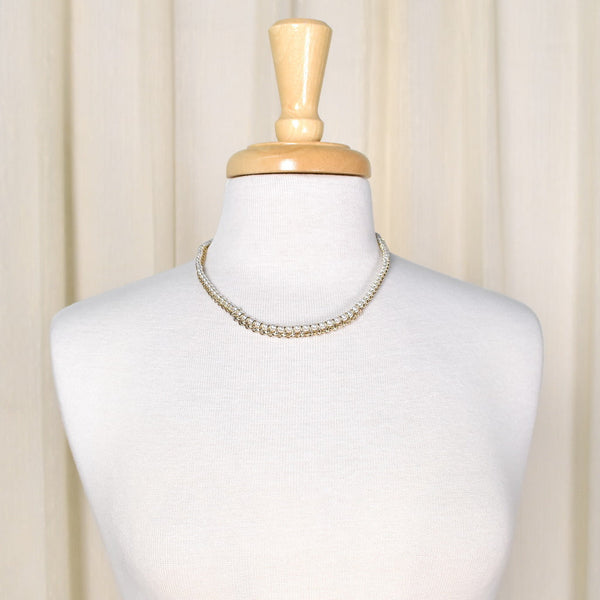 Gold Wrapped Pearl Necklace Cats Like Us