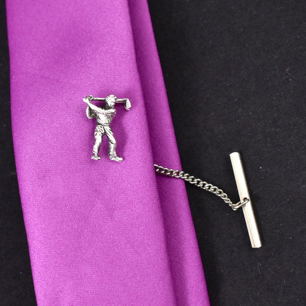 Golfer Vintage Tie Tack Cats Like Us