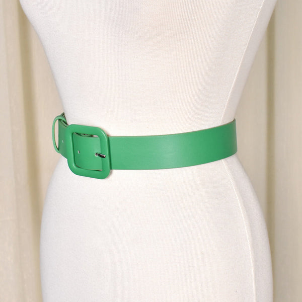 Green Classic Belt Cats Like Us