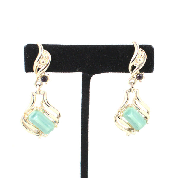 Green & Gold Necklace Set Cats Like Us