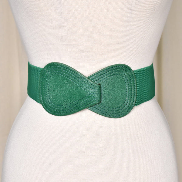 Green Hourglass Cinch Belt Cats Like Us