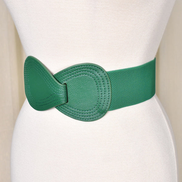 Green Hourglass Cinch Belt Cats Like Us