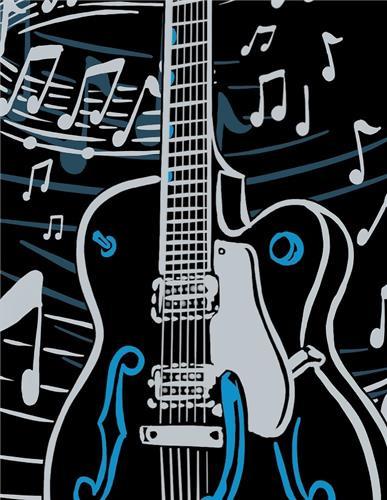 Guitar Jam Panel Shirt Cats Like Us