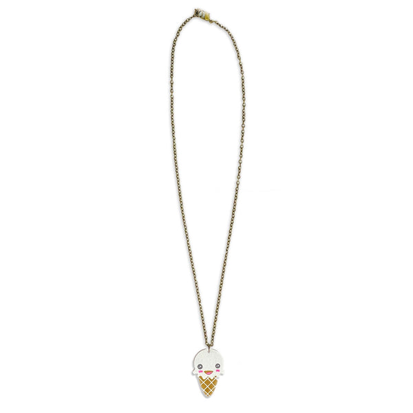 Happy Ice Cream Necklace Cats Like Us