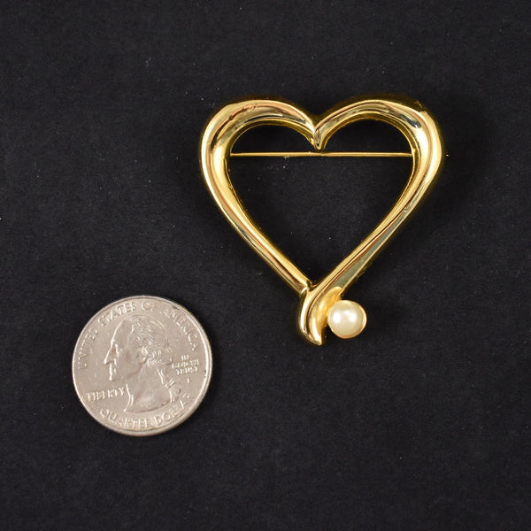Heart of Gold Brooch Cats Like Us