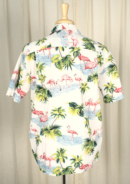 His & Hers Flamingo Shirts Cats Like Us