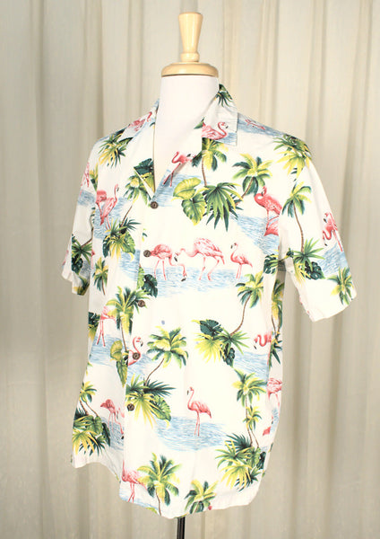 His & Hers Flamingo Shirts Cats Like Us