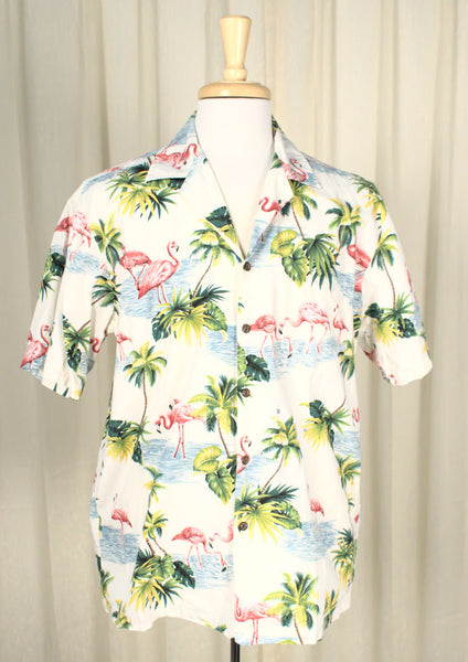 His & Hers Flamingo Shirts Cats Like Us