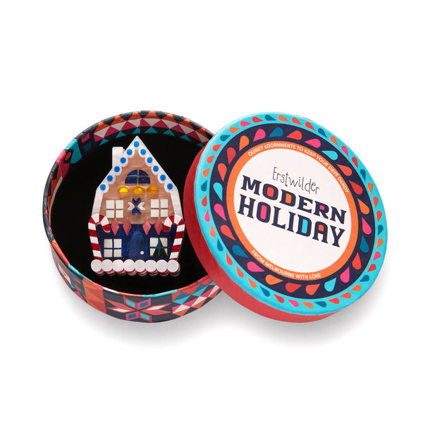 Holiday Home Brooch Cats Like Us