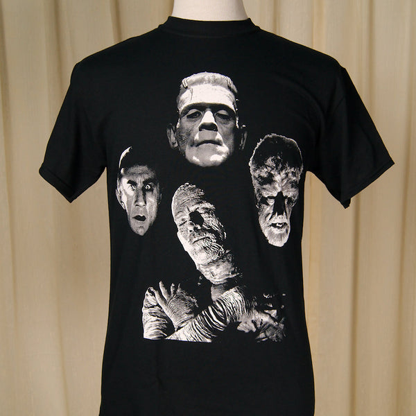 Horror Monsters Band T Shirt Cats Like Us