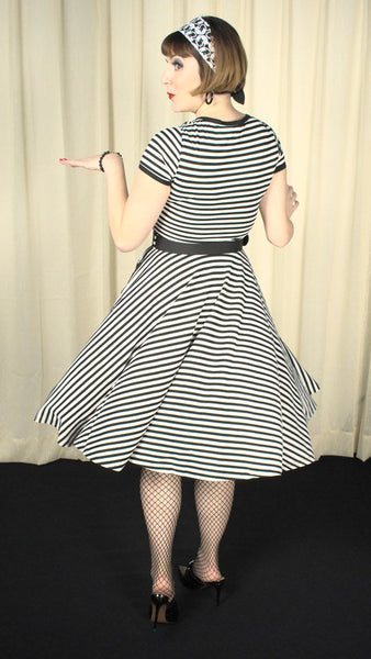 Houdini Striped Swing Dress Cats Like Us