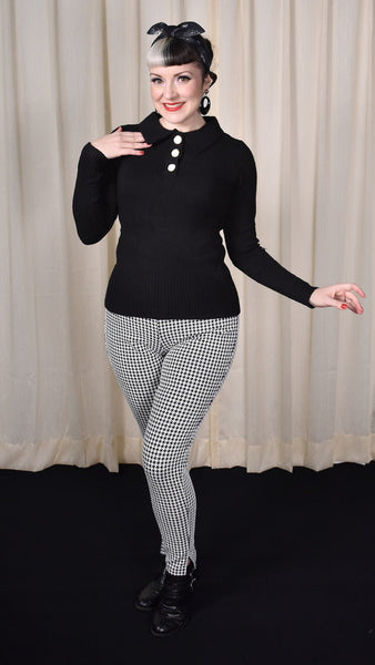Houndstooth Etta Pants Cats Like Us