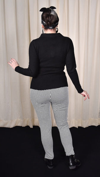 Houndstooth Etta Pants Cats Like Us