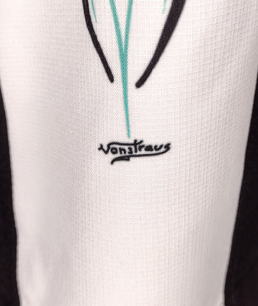 Cats Like Us X Von Straus Pinstripe Bowling Shirt
