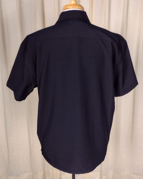 Cats Like Us X Von Straus Pinstripe Bowling Shirt