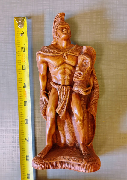 Coco Joe's 26-134 Hawaii King Kamehameha 8" Vintage Hapa Wood Statue