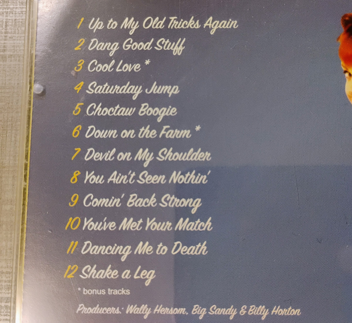 Kim Lenz - Up To My Old Tricks Again CD – Cats Like Us