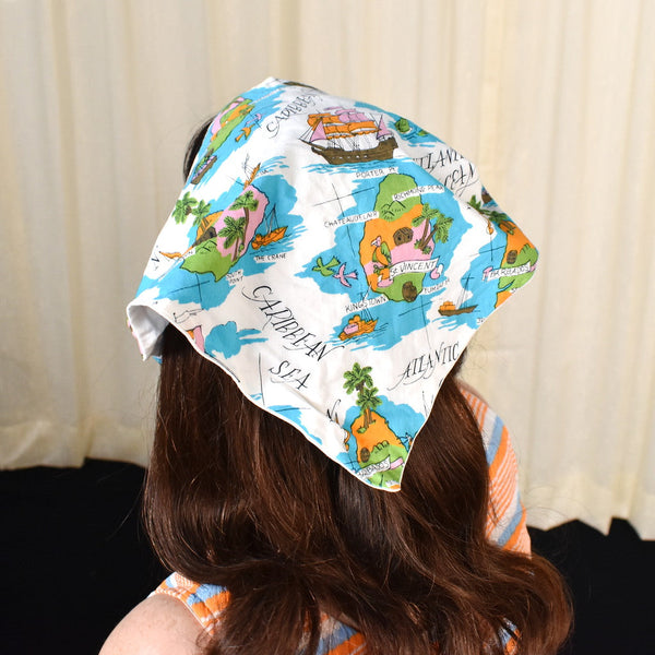 Islands & Waterways Hair Scarf Cats Like Us