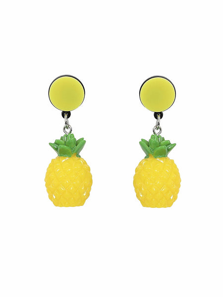 Juicy Pineapple Earrings Cats Like Us