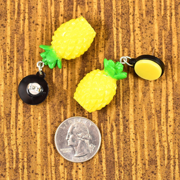 Juicy Pineapple Earrings Cats Like Us