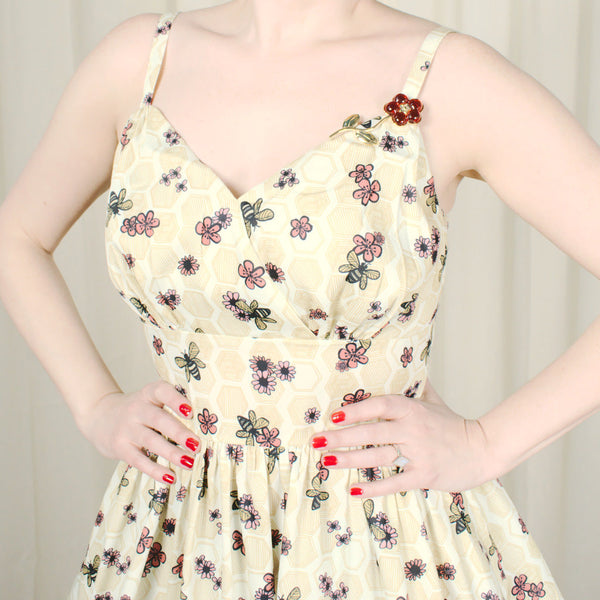 Julisa Honey Bee Swing Dress Cats Like Us