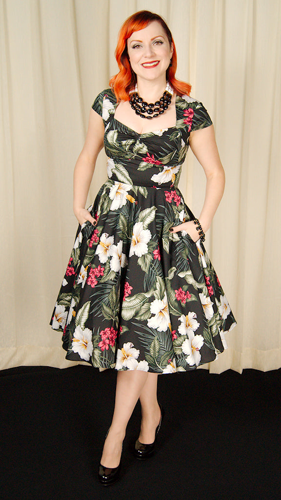 Kalei Hibiscus Dress – Cats Like Us