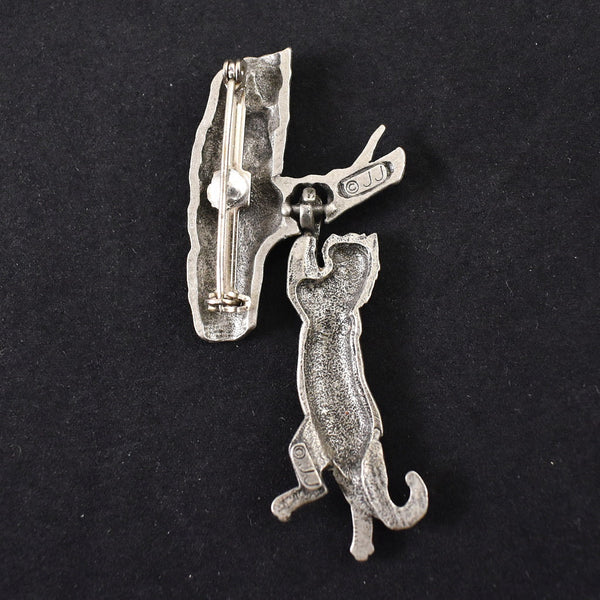 Kitty & Squirrel Brooch Cats Like Us