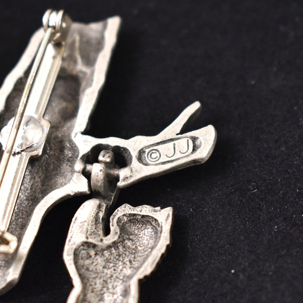 Kitty & Squirrel Brooch Cats Like Us