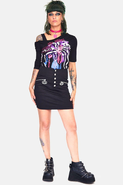 Knuckleduster Mini Skirt Cats Like Us