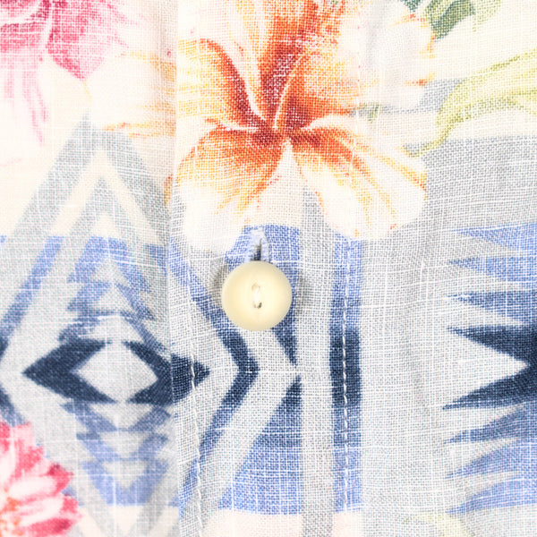 LS Aztec Hibiscus Shirt Cats Like Us