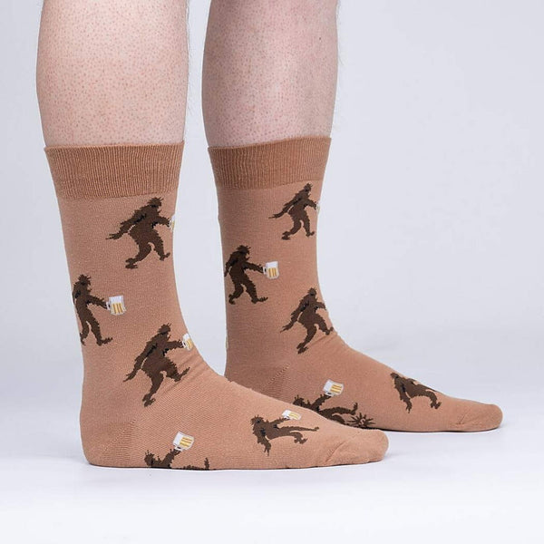 Lager Than Life Sasquatch Socks Cats Like Us