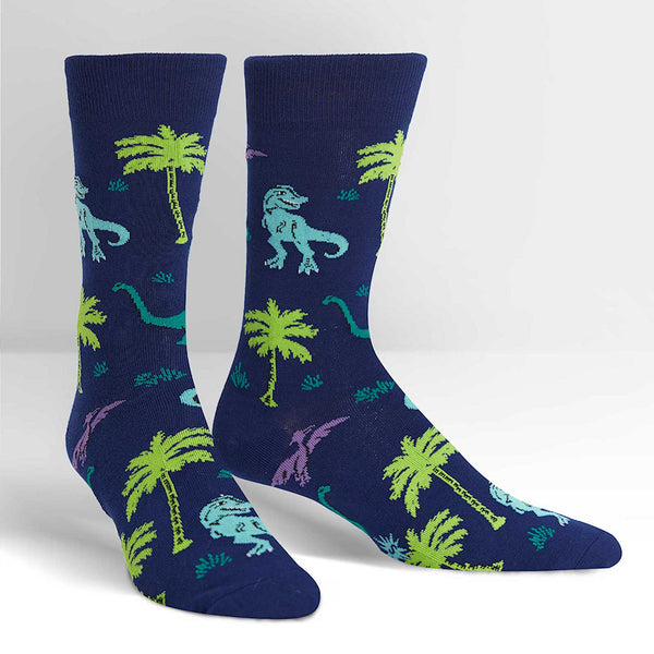 Land of the Dino Crew Socks Cats Like Us
