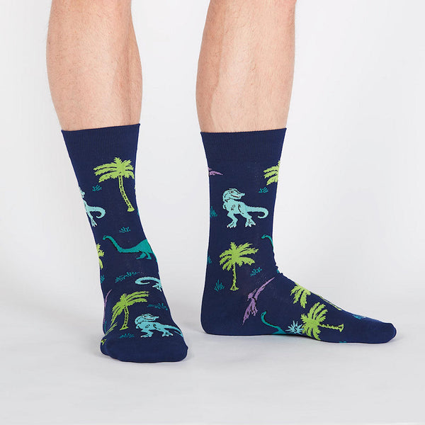 Land of the Dino Crew Socks Cats Like Us